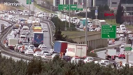 İstanbul'da trafikte son durum