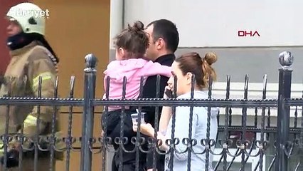 Ümraniye'de evde yangın  anne öldü 7 yaşındaki çocuğu ağır yaralandı