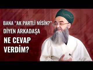 Bana Ak Partili misin diyen Arkadaşa Ne Cevap Verdim?