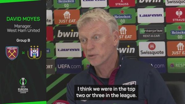 'West Ham were top three best in the league before his injury' - Moyes on Ogbonna's injury last season