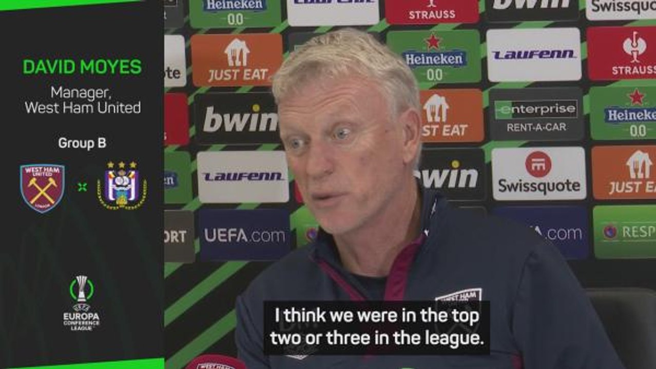 'West Ham were top three best in the league before his injury' - Moyes on Ogbonna's injury last season