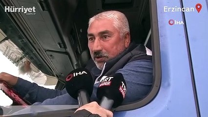 Erzincan’ın yüksek kesimlerinde yoğun kar yağışı