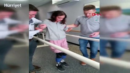 Beyza Doğan, çift kol nakli için Almanya'dan Türkiye'ye geldi