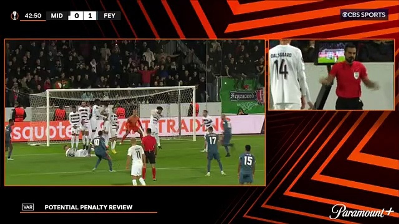 Midtjylland 2-2 Feyenoord UEFA Europe  League Match Highlights & Goals