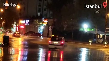 İstanbul'da kuvvetli sağanak etkili