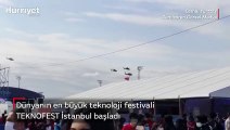 Dünyanın en büyük teknoloji festivali TEKNOFEST İstanbul başladı