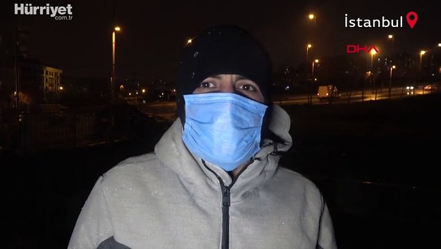 Esenyurt'ta yayılan koku ve yola taşan köpük mahalle sakinlerini korkuttu