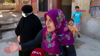 Esenler'de 9 daireli 3 katlı binanın kolonları çatladı, ev sahipleri yakınlarına sığındı