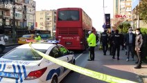 Beşiktaş'ta çift katlı İETT otobüsü kaza yaptı  1 ölü, 1 yaralı