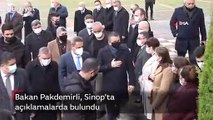 Bakan Pakdemirli, Sinop'ta açıklamalarda bulundu