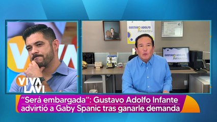 "Será embargada": Gustavo Adolfo Infanta tras ganar demanda contra Gaby Spanic