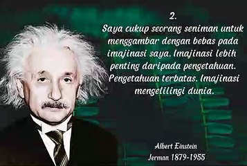 7 Kata-Kata Bijak Albert Einstein