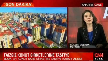 Faizsiz konut şirketlerine tasfiye