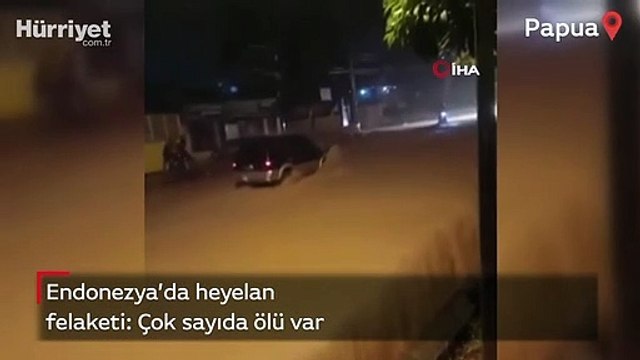 Endonezya’da heyelan felaketi! 6 ölü