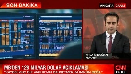 TCMB Başkanı Kavcıoğlu'ndan 128 milyar dolar açıklaması