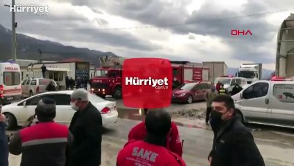 Sakarya'nın Hendek ilçesinde patlama sesi