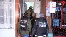 İstanbul'da uyuşturucu satıcılarına yönelik operasyon
