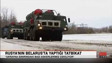 Rus yetkililer Ukrayna sınırındaki bazı askerlerin çekildiğini duyurdu