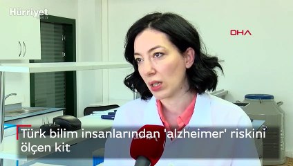Türk bilim insanlarından 'alzheimer' riskini ölçen kit