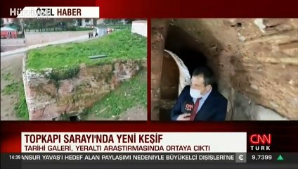 Topkapı Sarayı'nda yeni keşif