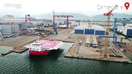 1915 Çanakkale Köprüsü'ne son tabliye bloğu sevkiyatı yapıldı