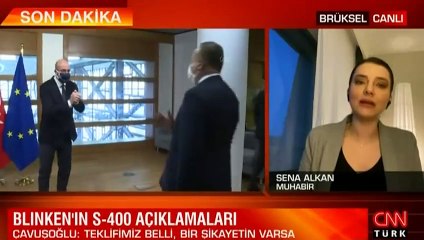 Dışişleri Bakanı Çavuşoğlu, Brüksel'deki temaslarını gazetelere değerlendirdi