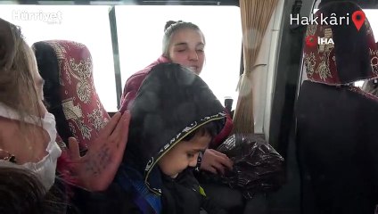 Tipide mahsur kalan 40 öğrenci kurtarıldı