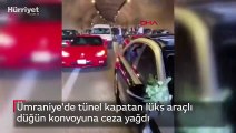  Ümraniye'de tünel kapatan lüks araçlı düğün konvoyuna ceza yağdı