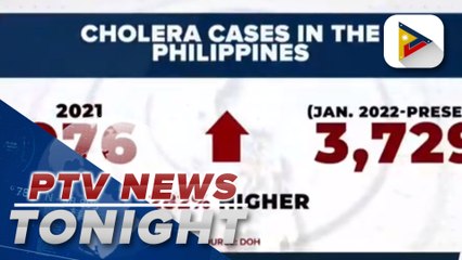 DOH: Over 3.7-K cases of Cholera recorded in 2022