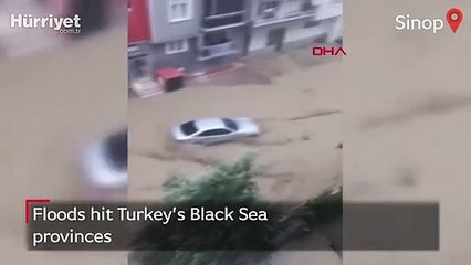 Floods hit Turkey’s Black Sea provinces