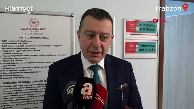 Trabzon'da yerli aşı Turkovac uygulanmaya başlandı