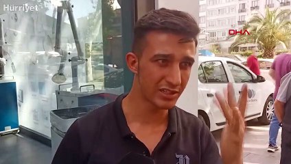 Fatih'te alacaklılarını sahte dolarla kandırmaya çalıştı  kaçarken apartman boşluğuna düştü