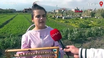 Çocuklarına doğal bal yedirmek için mesleğini bırakıp arıcılığa başladı