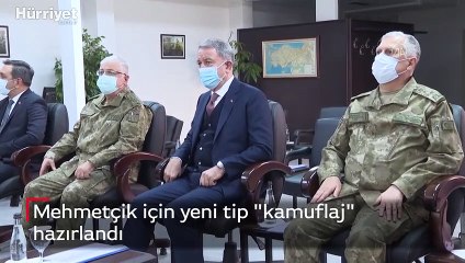 Mehmetçik için yeni tip "kamuflaj" hazırlandı