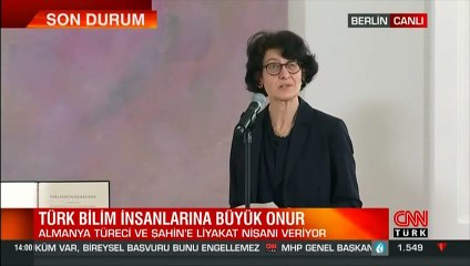 Türk bilim insanlarına büyük onur