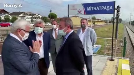 Ada treni yeniden hizmet vermeye başladı