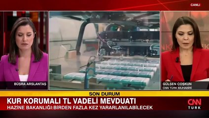 'Kur Korumalı TL Vadeli Mevduatlara ve Katılma Hesapları'na ilişkin uygulama esaslarını açıklandı