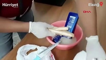 Şampuan kutusuna gizlenmiş 88 gram esrar yakalandı