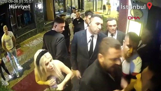 Ortaköy'de eğlence mekanı önünde dehşet: 1'i kadın 3 kişiye dayak