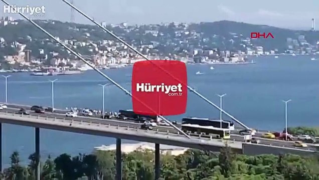 15 Temmuz Şehitler Köprüsü'nde metrobüs arızası
