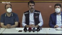 Çevre ve Şehircilik Bakanı Murat Kurum, Bartın'da açıklamalarda bulundu