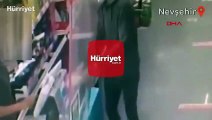 Markette, havalı tabanca ile soygun girişimi