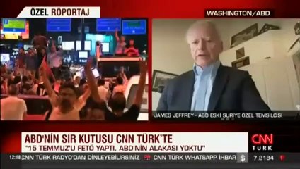James Jeffrey CNN Türk'te konuştu