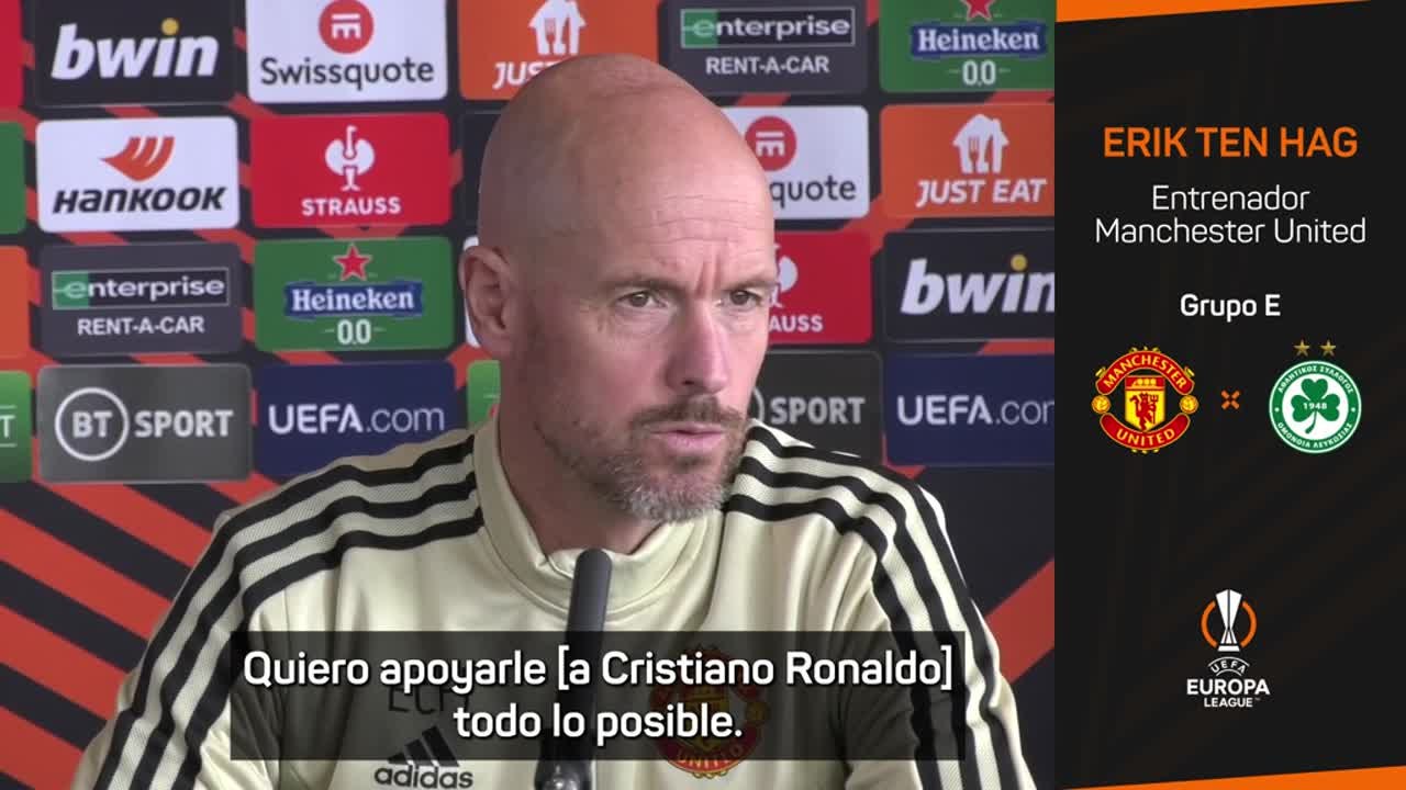 Ten Hag: "Quiero sacar lo mejor de Cristiano"