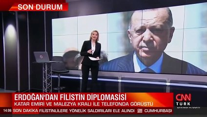 Cumhurbaşkanı Erdoğan'dan Filistin diplomasisi