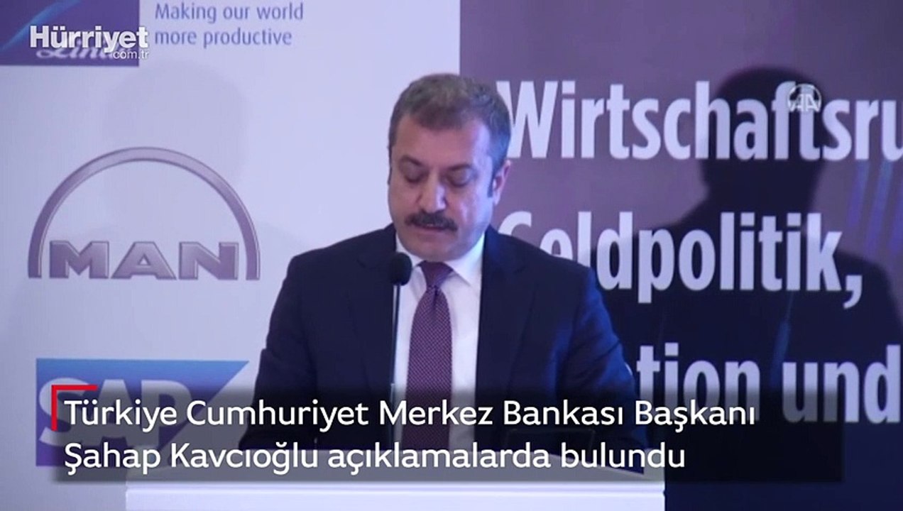 Türkiye Cumhuriyet Merkez Bankası Başkanı Şahap Kavcıoğlu açıklamalarda bulundu