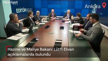 Hazine ve Maliye Bakanı Lütfi Elvan açıklamalarda bulundu