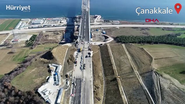 1915 Çanakkale Köprüsü 26 Şubat’ta hizmete açılıyor