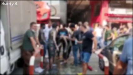 Eyüpsultan'da iş yerinde patlama