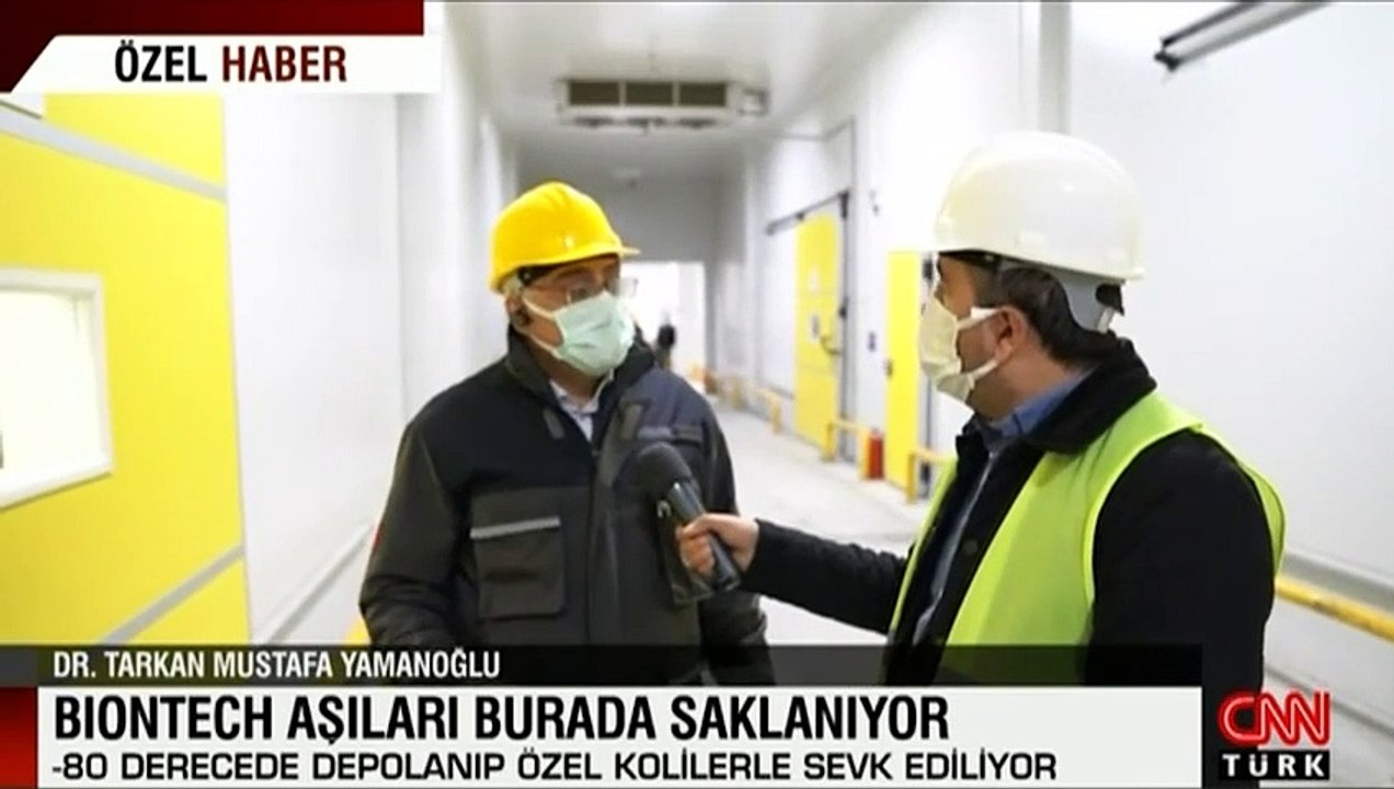 Biontech aşıları burada saklanıyor